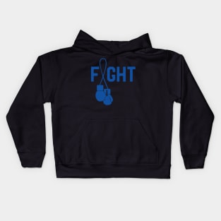 Colon Cancer Colorectal Cancer Awareness Survivor Kids Hoodie